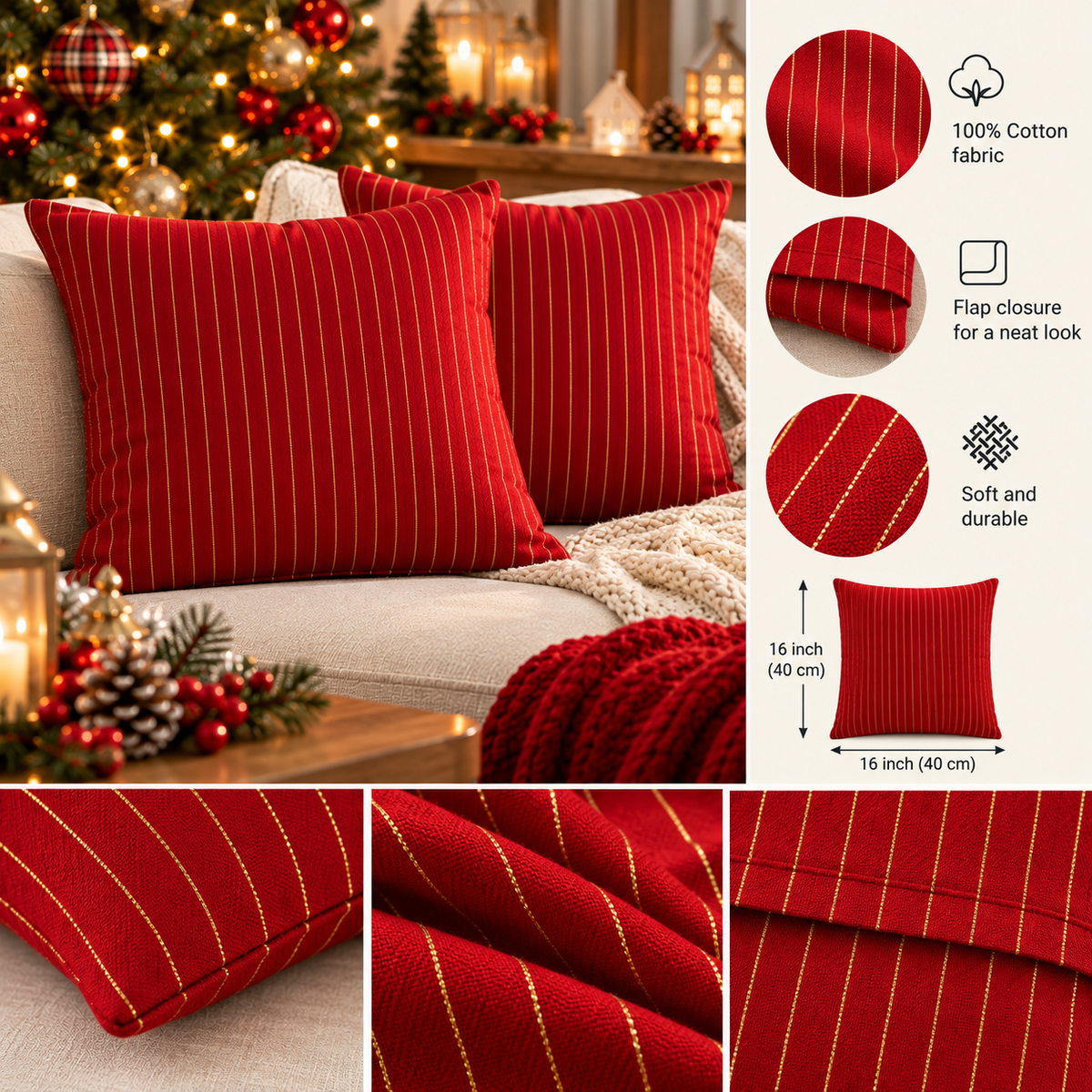 Christmas Cushion Cover
