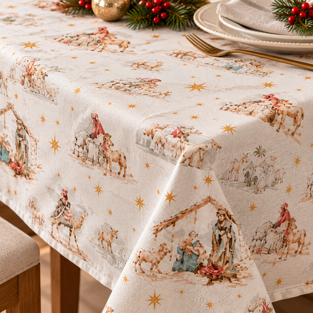 Christmas Table Cloth