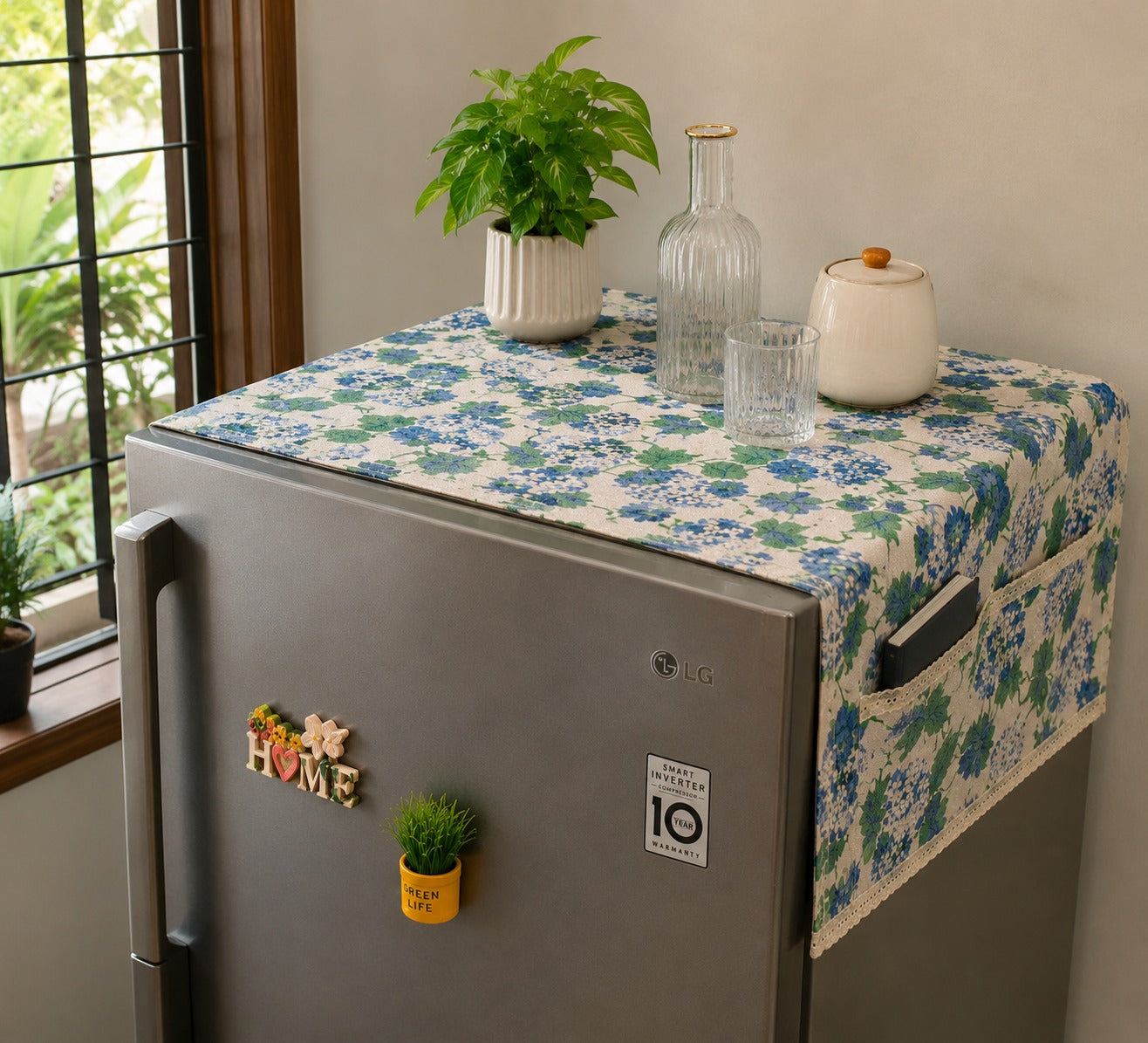Cotton Fridge Top Cover