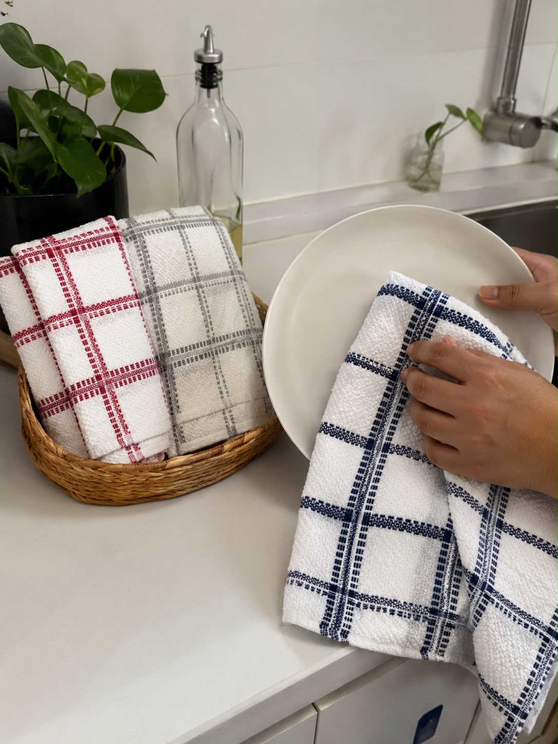 Terry Kitchen Towel Set of 3