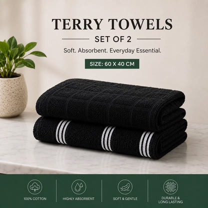 Terry Towels set of 2