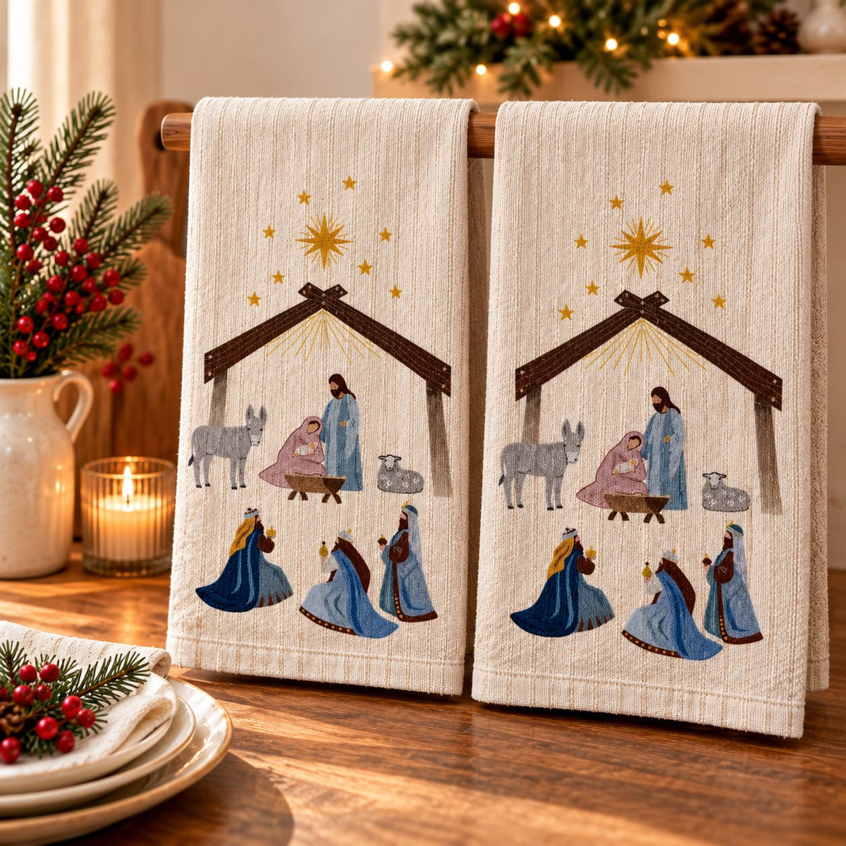Native Story kitchen Towel(Set of 2)