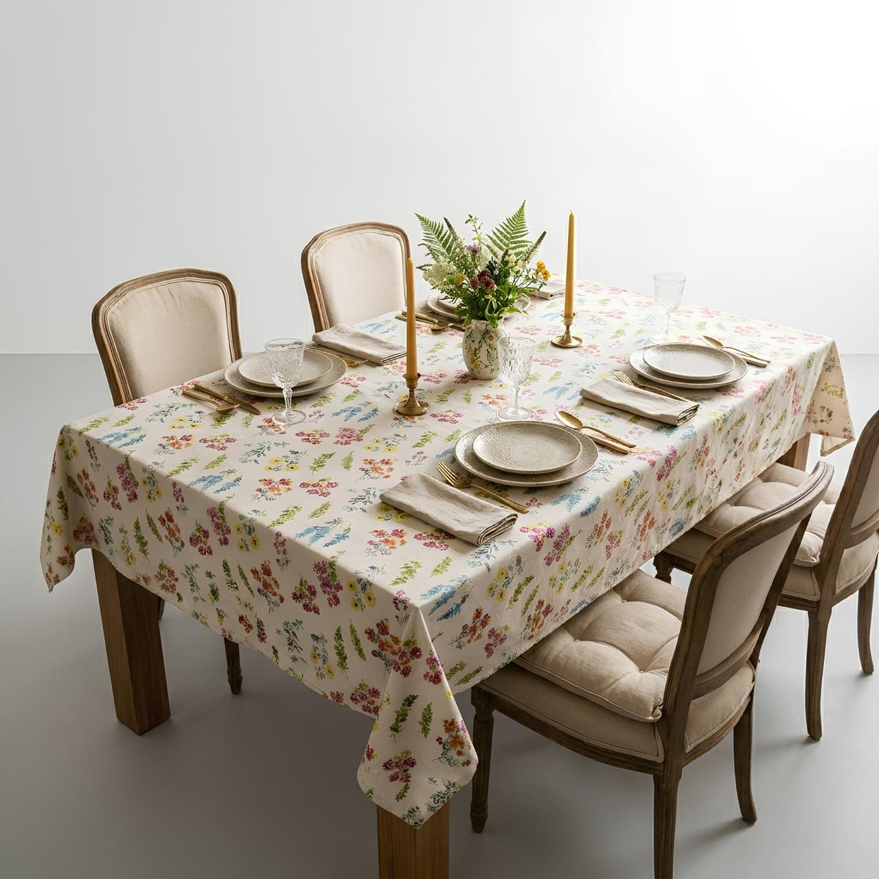 Cotton table cloth