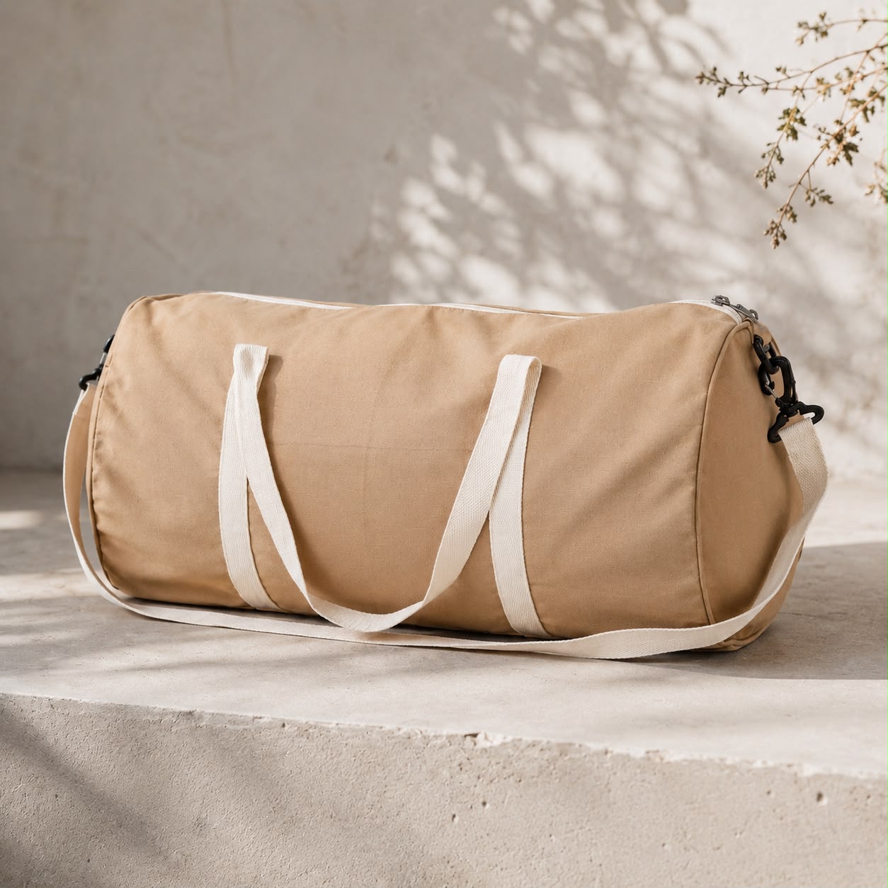 Cotton Travel Duffle Bag