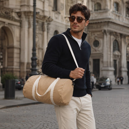 Cotton Travel Duffle Bag