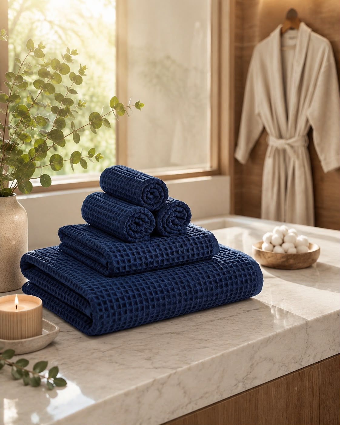 Waffle Weave Essential Trio