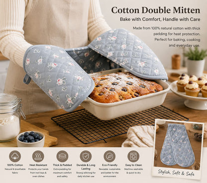 Cotton Double Mitten