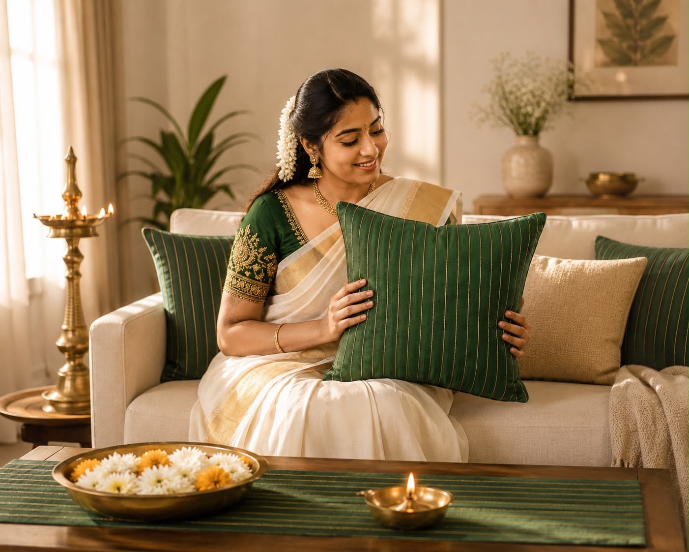 Premium Cotton Cushion Cover