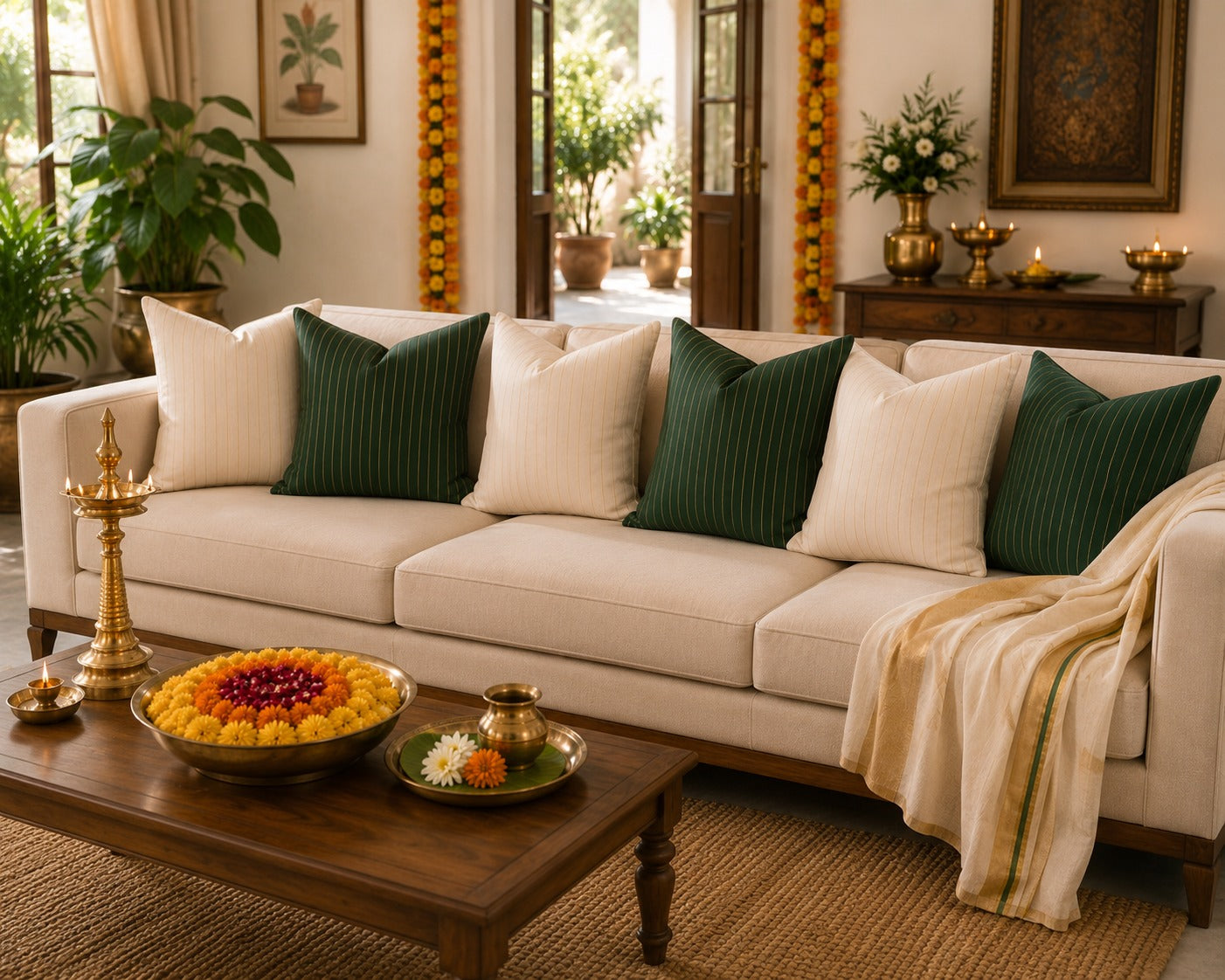 Premium Cotton Cushion Cover