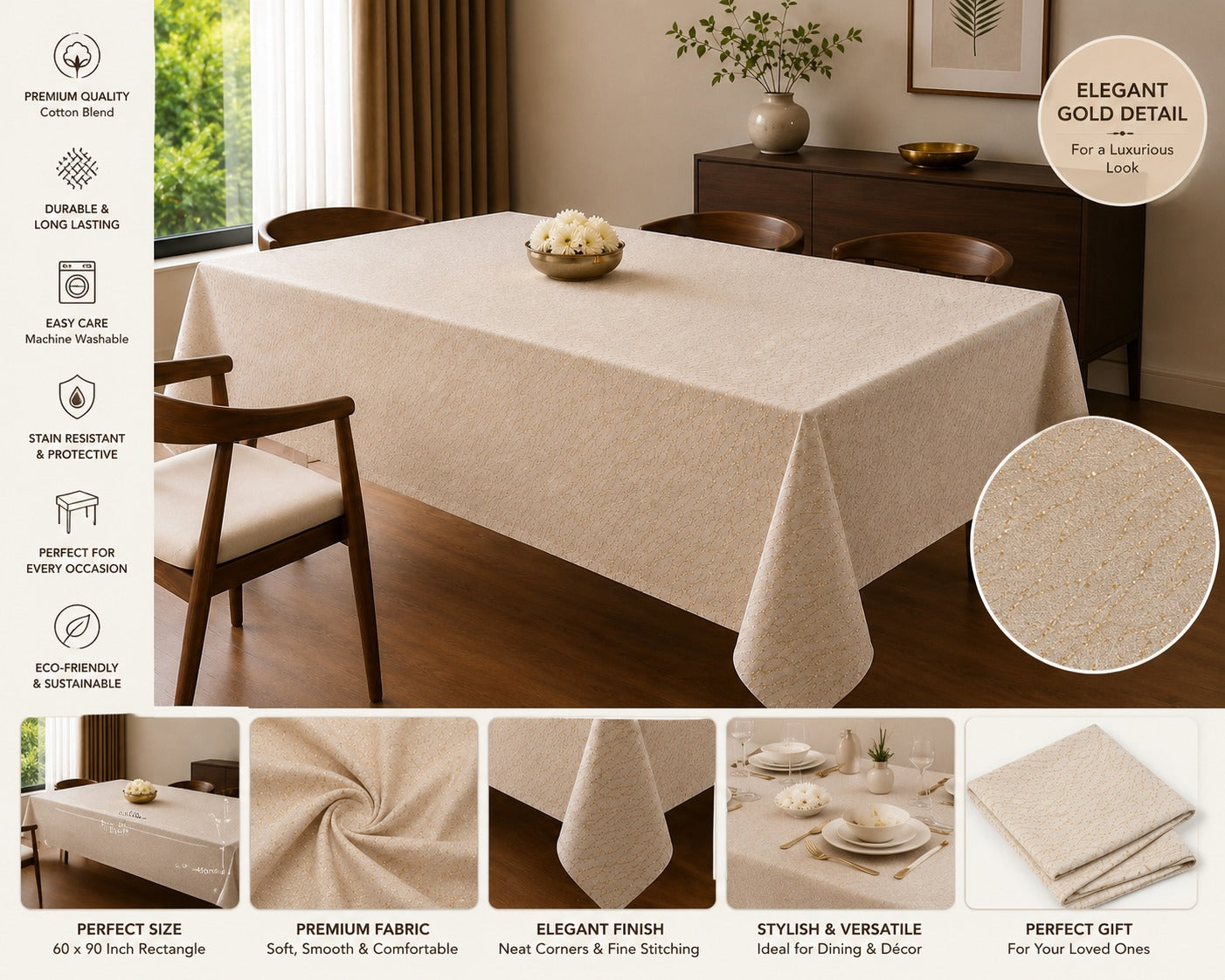 Onam Festive Table Cloth