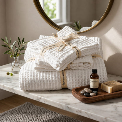 Waffle Weave Essential Trio