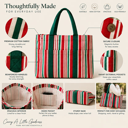 Joyful tote bag