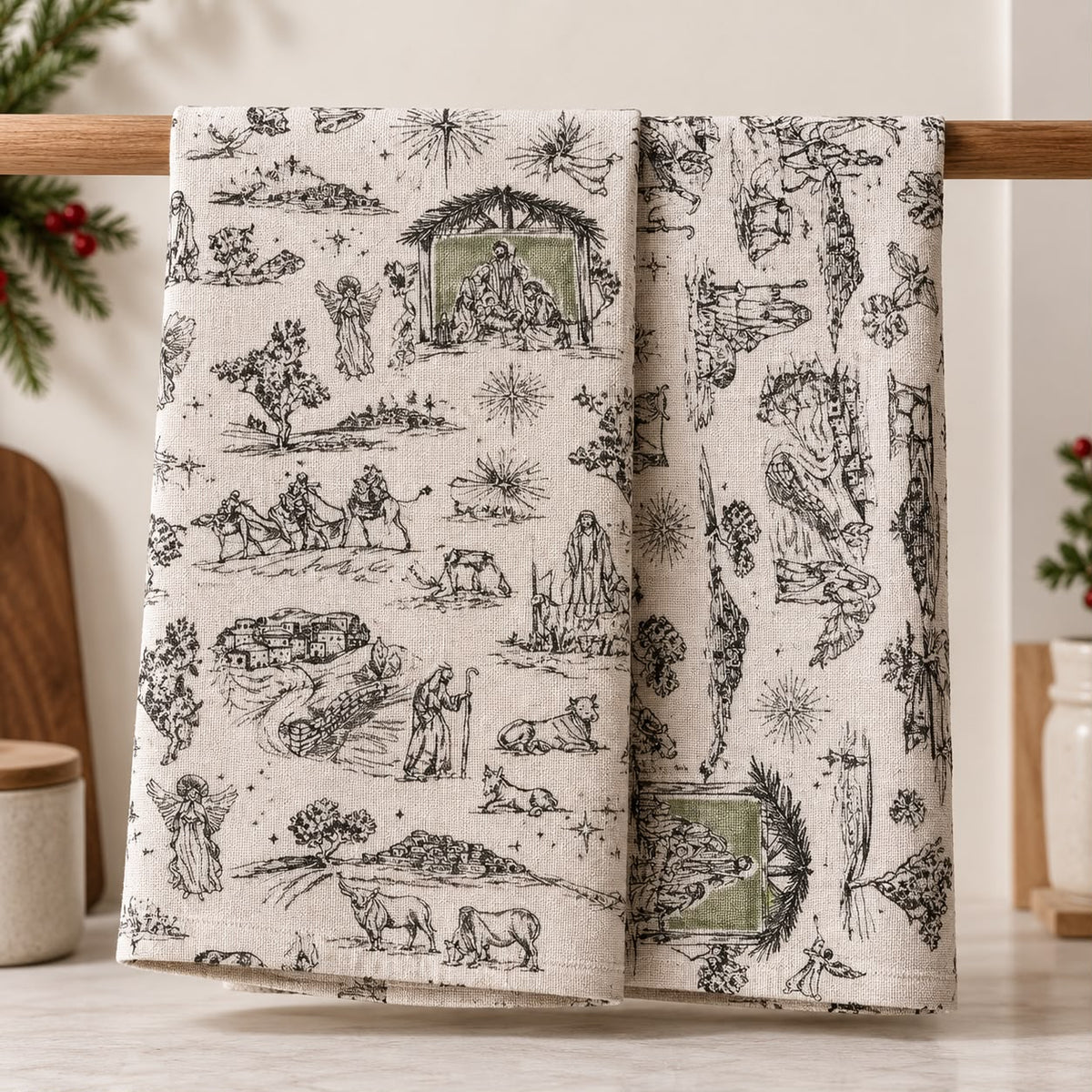 Native Story kitchen Towel(Set of 2)