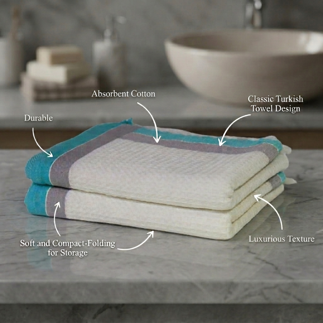 Cozy Bath Towel Set of 3