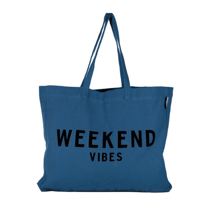 Cotton Weekend vibe tote