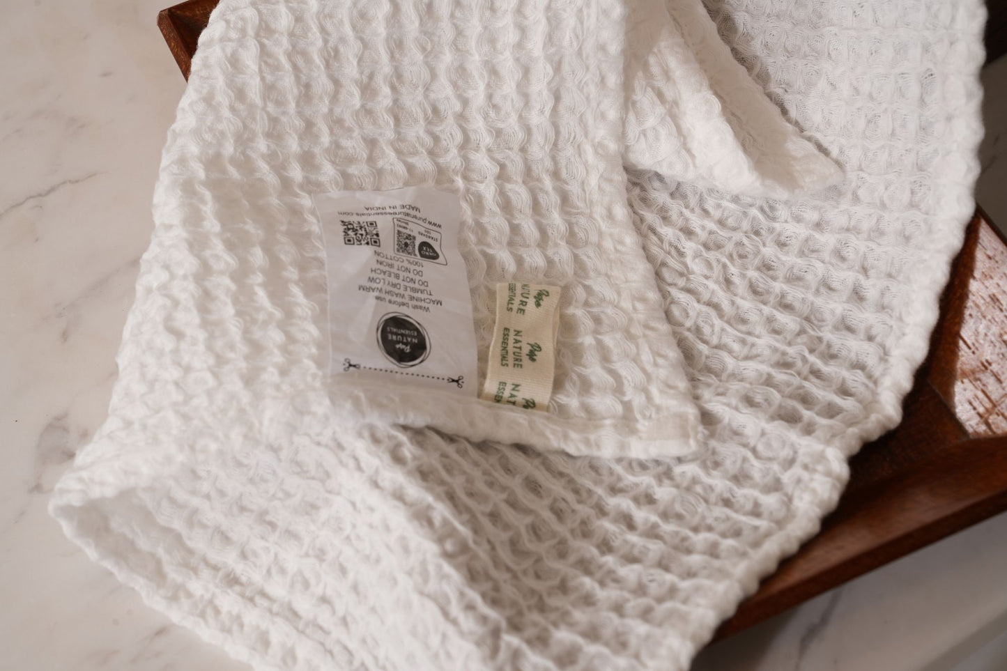 Waffle Weave Bath Towel