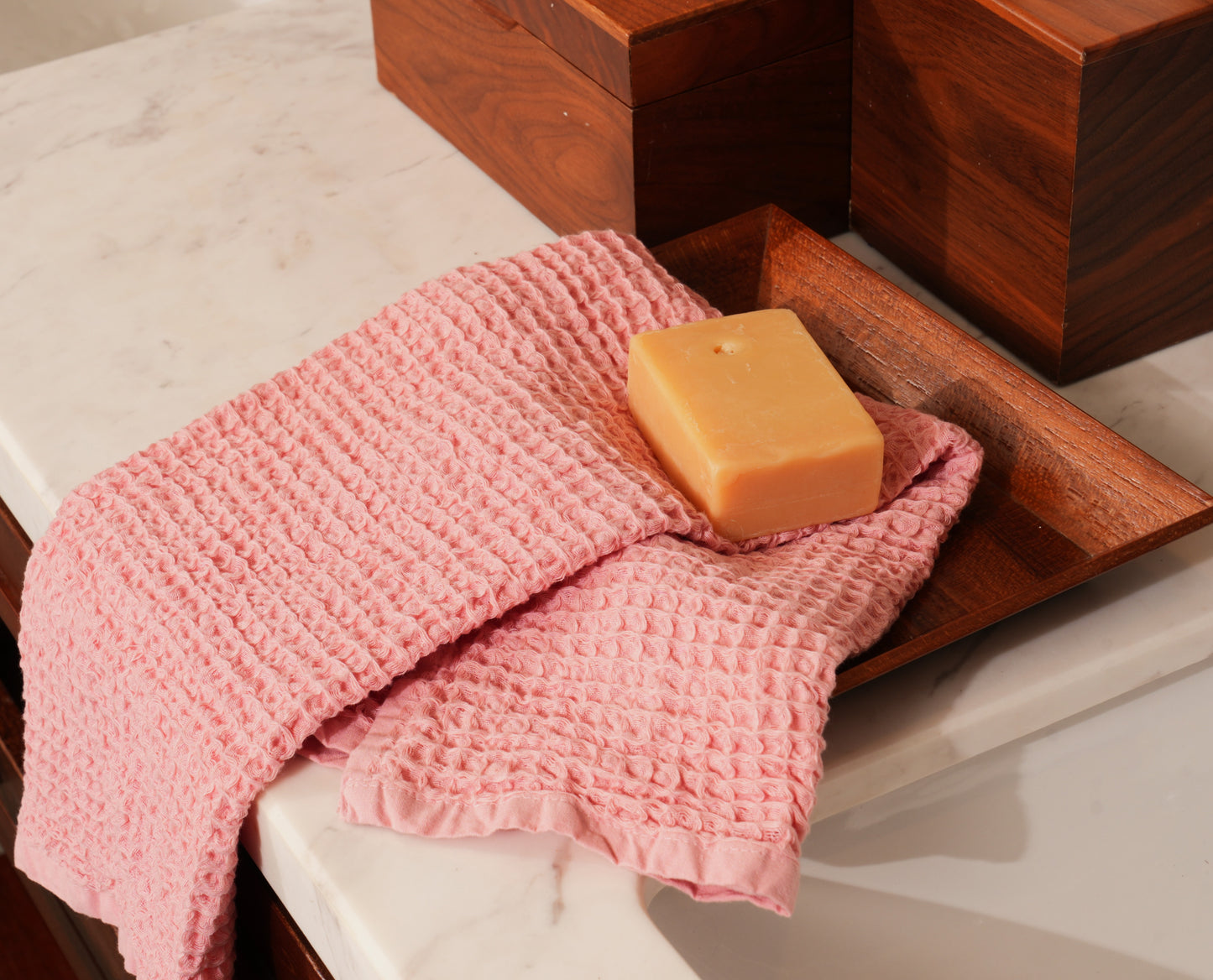 Waffle Weave Bath Towel
