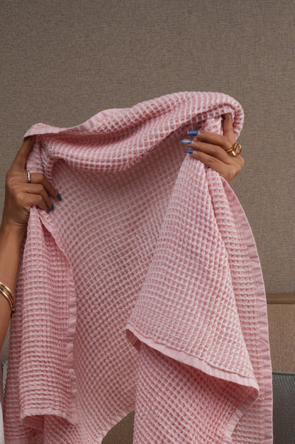 Waffle Weave Bath Towel