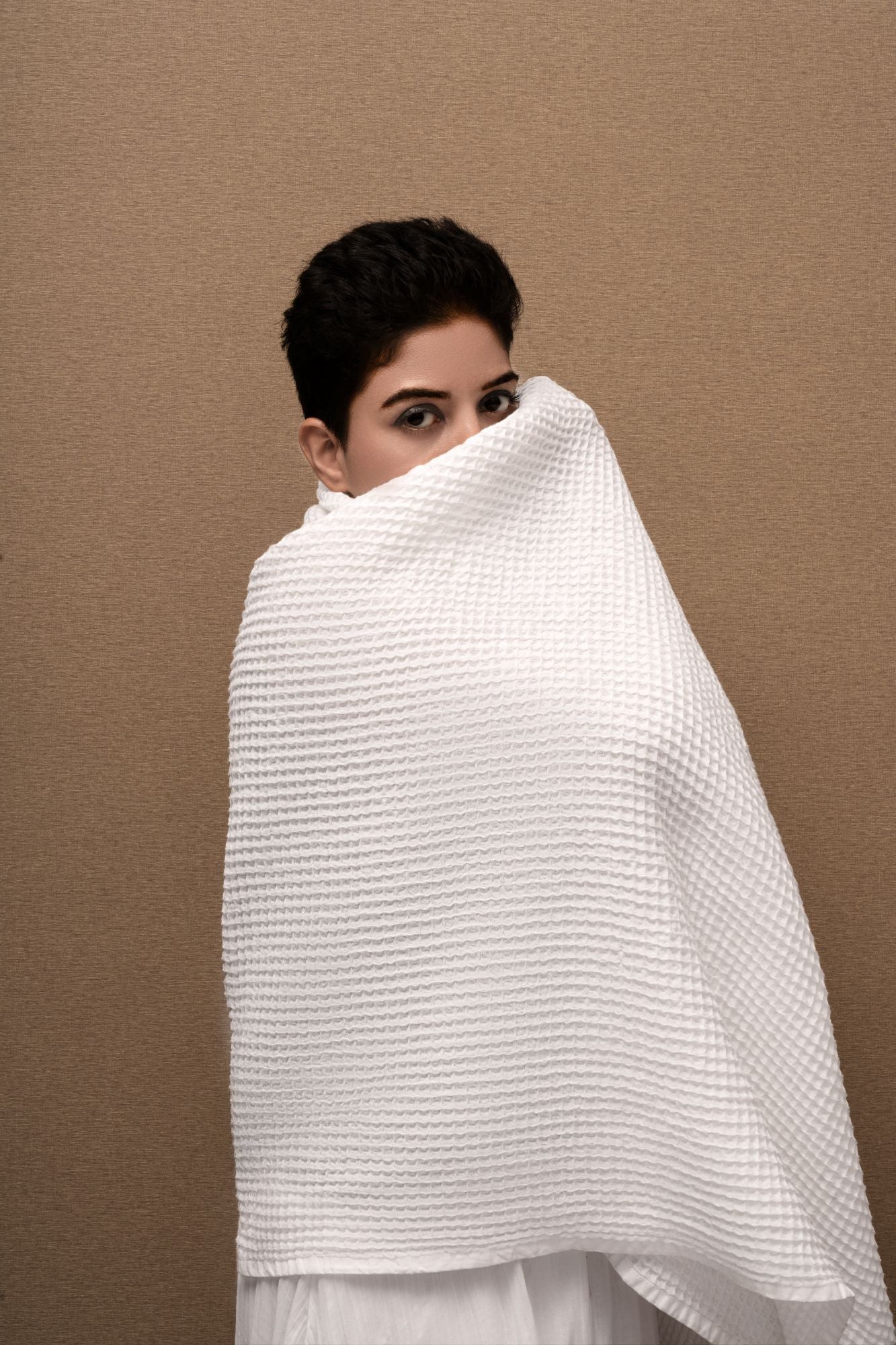 Waffle Weave Bath Towel