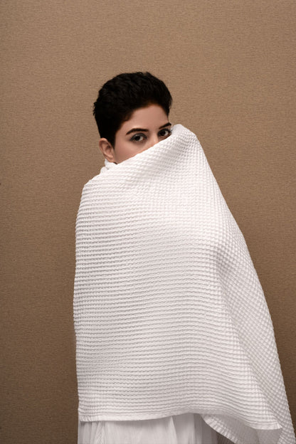 Waffle Weave Bath Towel