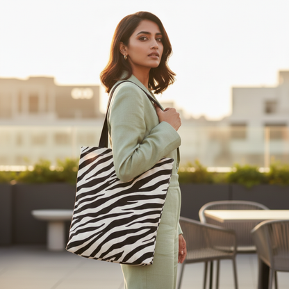 Zebra Print Tote bag
